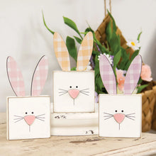 Load image into Gallery viewer, Plaid Ear Bunny