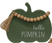Load image into Gallery viewer, Fall Beaded Pumpkin