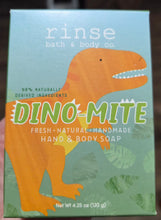 Load image into Gallery viewer, Dino-Mite Natural Kids Bar Soap