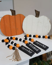 Load image into Gallery viewer, Halloween Beaded Garland with Tassel, Wicked