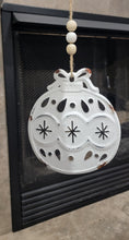 Load image into Gallery viewer, Shabby Chic Metal Bulb Ornament
