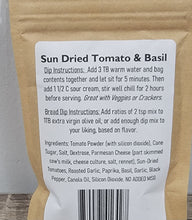 Load image into Gallery viewer, Sun Dried Tomato &amp; Basil Dip