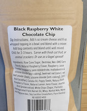 Load image into Gallery viewer, Black Raspberry White Chocolate Chip Dip