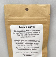 Load image into Gallery viewer, Garlic &amp; Chives Dip