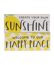 Load image into Gallery viewer, Sunshine &amp; Happy Place Lemon Block Assorted